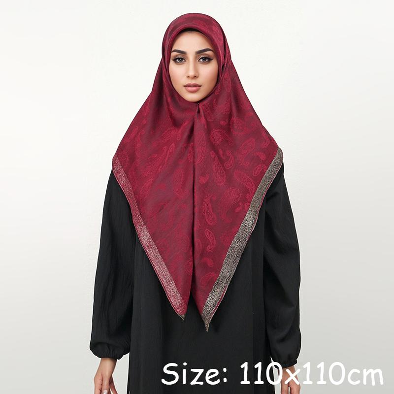 Thick Ethnic Flowers Pashmina Autumn Warm Shawls Tassel Blanket Wrap Cashmere Scarf for Women Poncho Stoles Scarves Bufanda