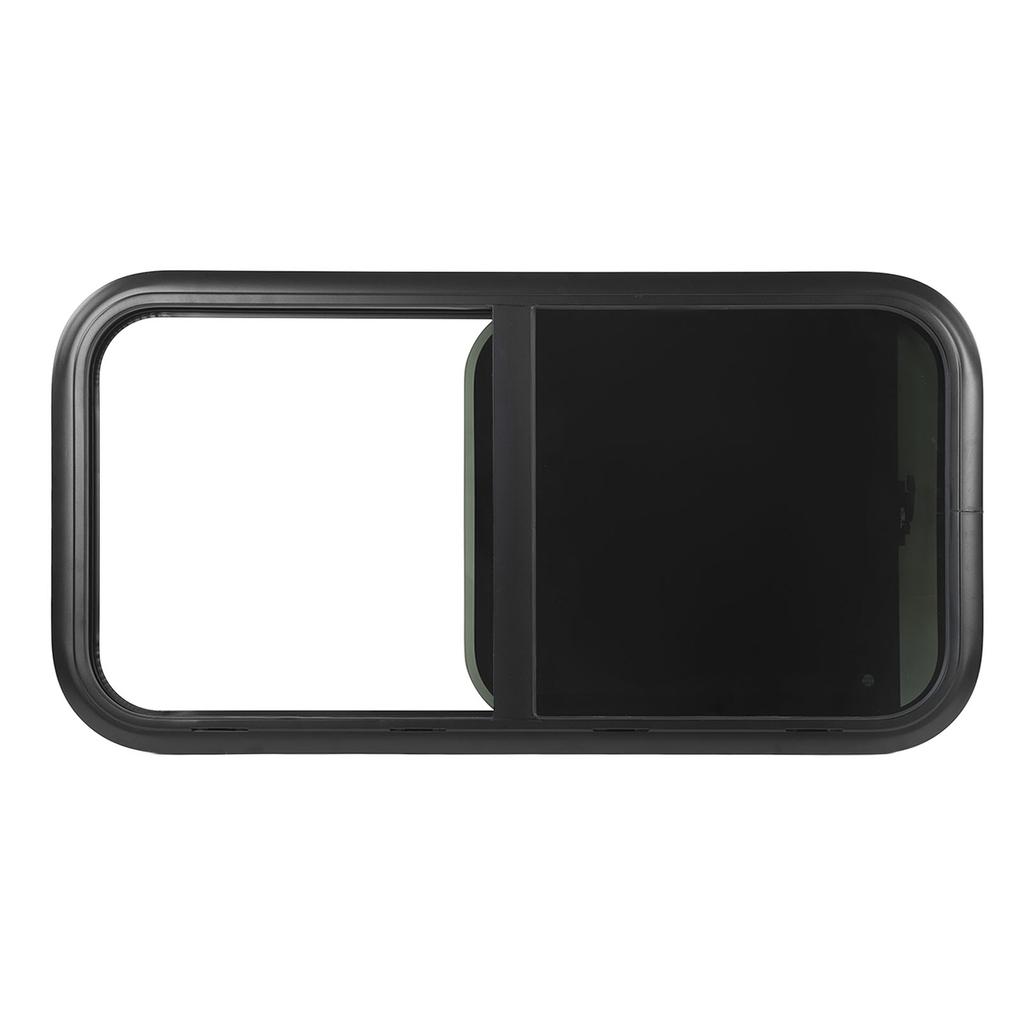 RV Window UV Protection Insect Screen Black Perfect Seal RV Sliding Window Universal for Caravan Camper Trailers