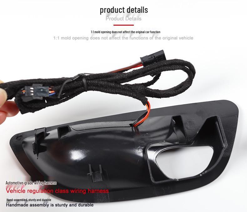 BMW 5 Series F10/F11/F18 LED Ambient Light Interior Door Handle Bowl Custom Accessories