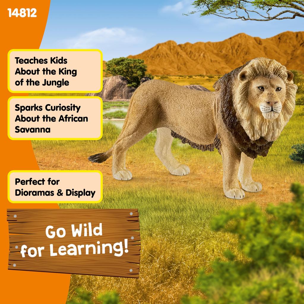 Schleich Wildlife Лев 14812N