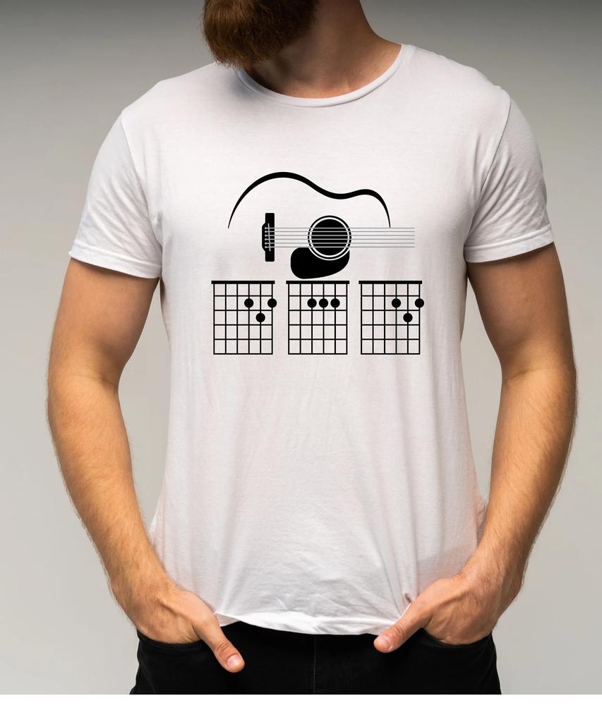 Dad Chord T Shirt For Guitar Lover Christmas Best Ever Father S Day