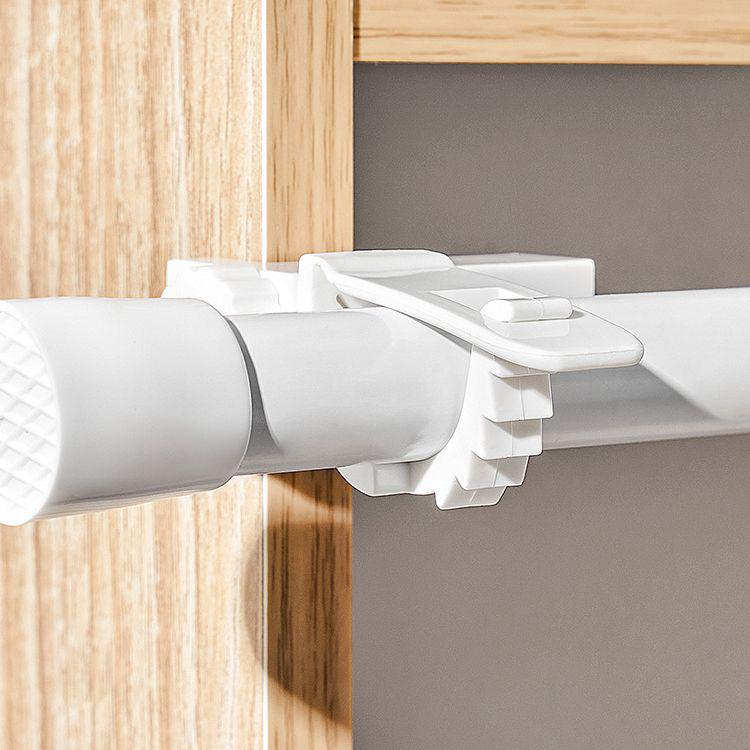 Регулируемый карниз без сверления и зажимы для полотенец