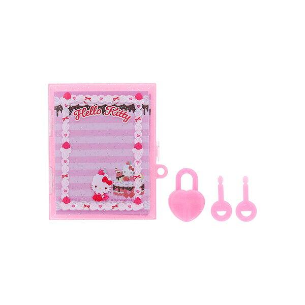 Записная книжка с записками Hello Kitty Y2K, серия deco с кнутом 3, персонажи Sanrio, Sunstar Bungu, запирающийся футляр