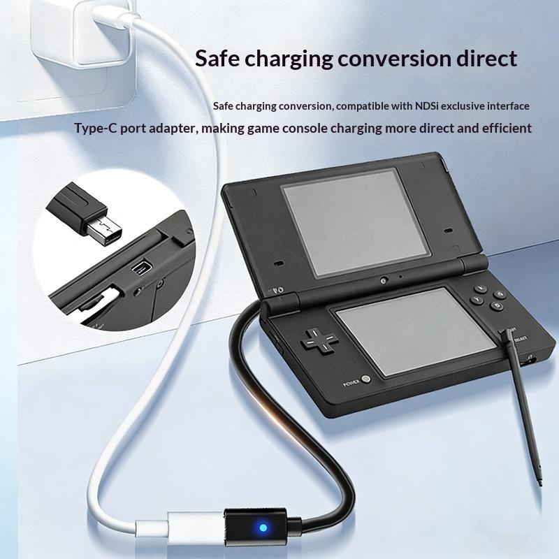 Зарядный кабель Type C для консоли 3Ds 3Dsll 3Dsxl, игровой контроллер, провод питания, USB C кабель для консоли