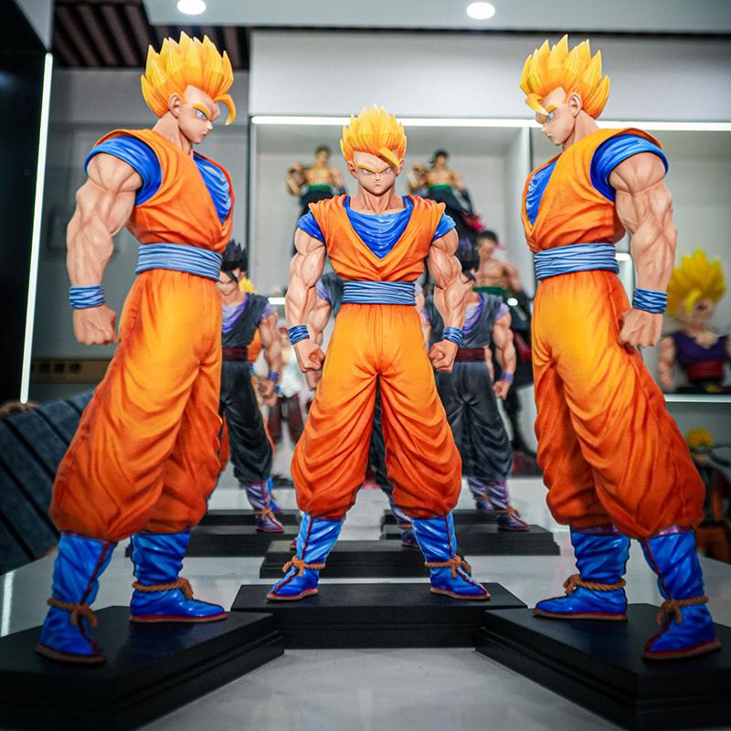 Новая 31 см / 12,2 дюйма Jt Studio Dragon Ball Гохан Аниме Фигурка Супер Сайян 2 Сын Гохан Фигурка Фигурка Действия ПВХ Модель Игрушка Подарок