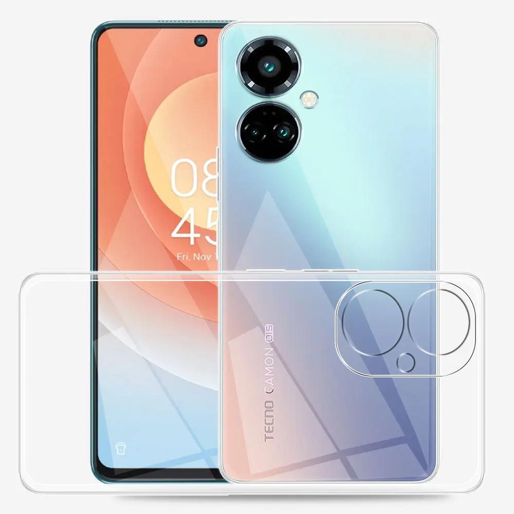 Для Tecno Camon 19 Pro Чехол Противоударный Прозрачный Силиконовый Мягкий Чехол Для Телефона Чехол Для Tecno Camon 19 Neo Coque Tecno Camon 19 Fundas