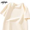 MJ STYLE Women's Loose Fit Cotton Print T-Shirt