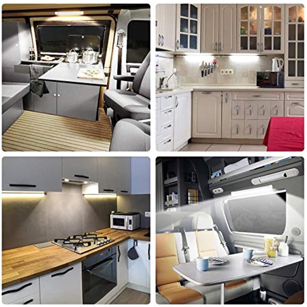 2 X 108 Светодиодное внутреннее освещение 12 В 6 Вт Светодиодная лента с выключателем Вкл/Выкл Освещение салона автомобиля Светодиодная лампа для чтения Люминесцентная лампа для автодома Ван