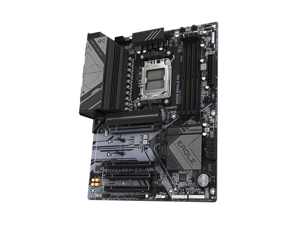 GIGABYTE B650 EAGLE AX AMD Ryzen Series Процессор Совместимый Сокет AM5 DDR5 ATX Материнская Плата B650 EAGLE AX MB6461 7000/8000