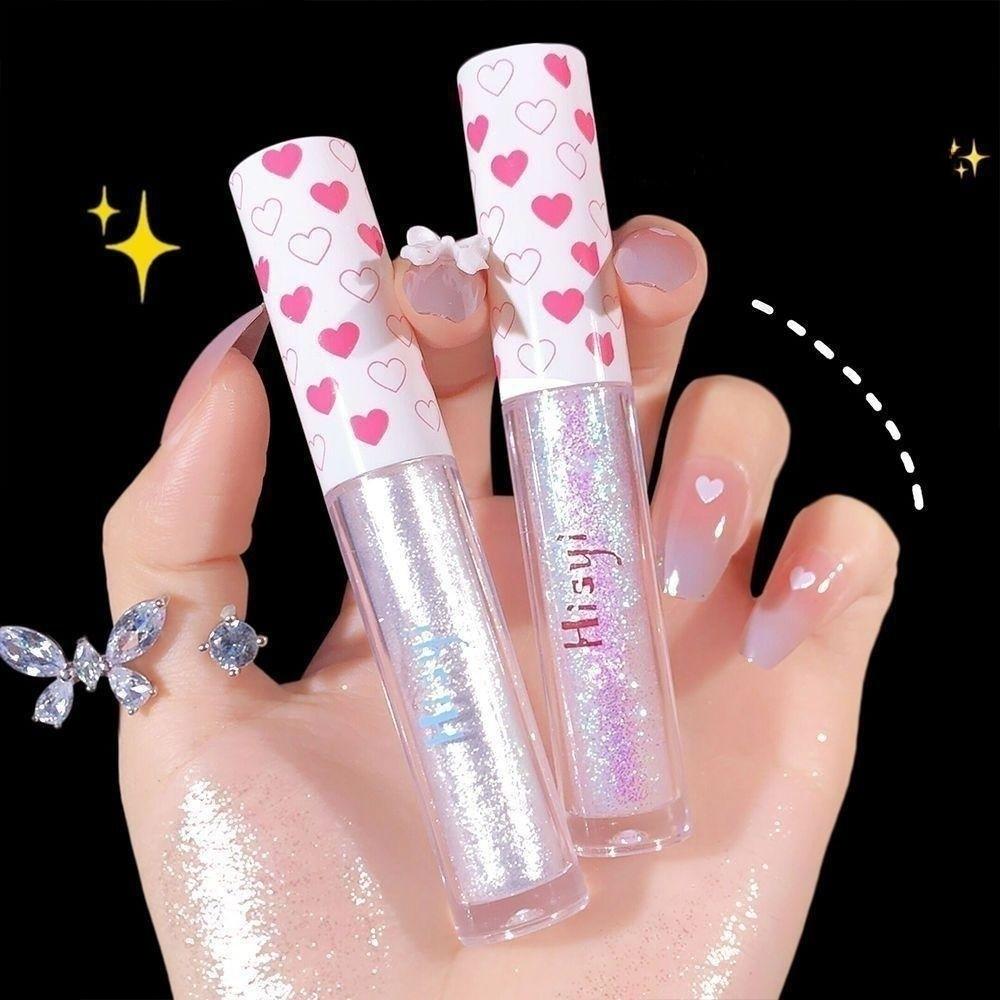 Жидкие тени для век, хайлайтер, тени для век, мерцающие водостойкие блестящие стойкие блестки, осветляющие макияж