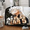 1pc Blanket Monkey D. Luffy Print Design, Lightweight Blanket for Sofa, Bed- Soft &Warm, Gift for All Seasons like Christmas, Halloween