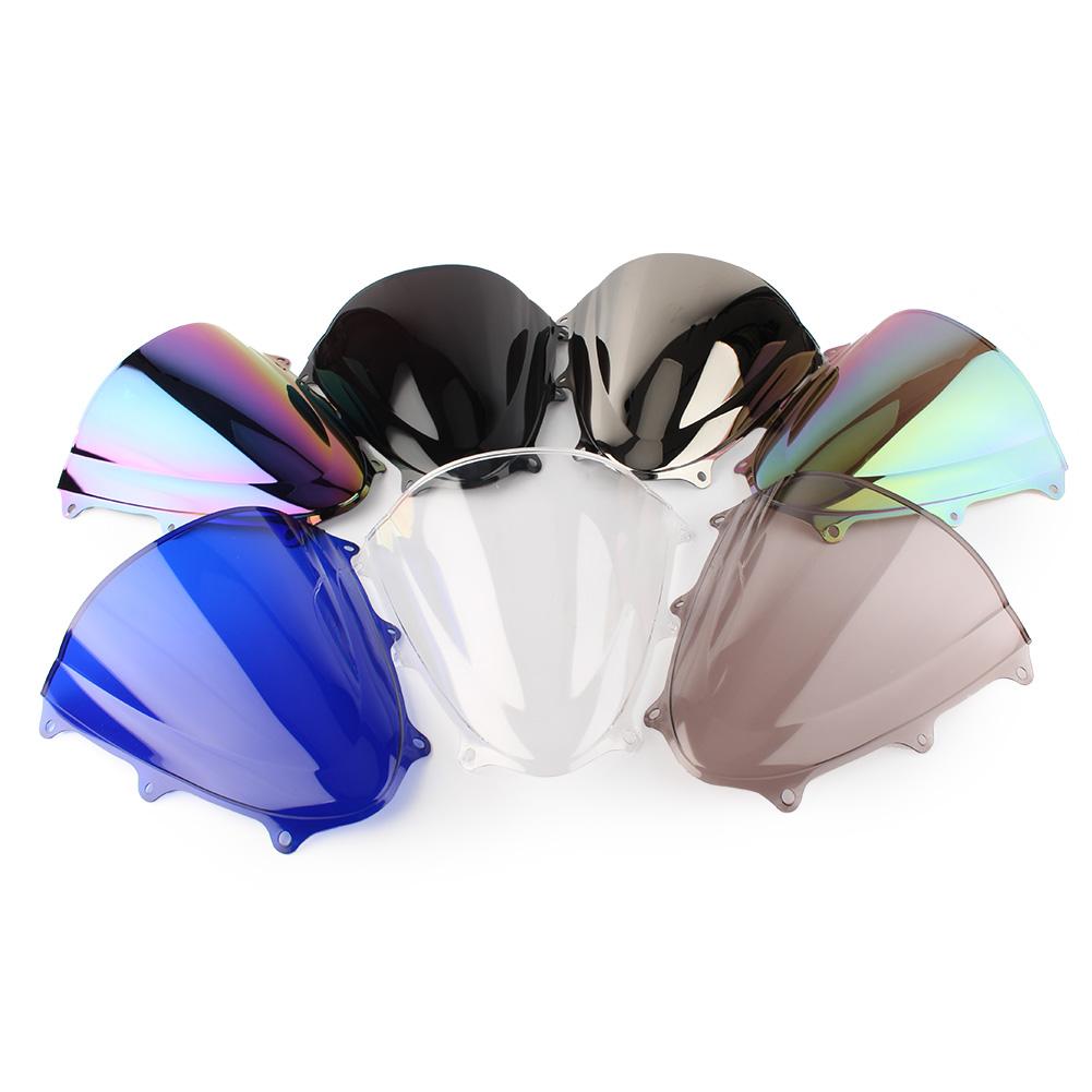 Windshield Double Bubble Windscreen Fit For Suzuki GSXR 600 750 2011 2012 2013 2014 2015 2016 2017 2018 2019 2020 2021 2022 ABS