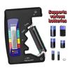 LCD Display Digital Battery Tester for C D N AA AAA 9V Button Cell Batteries Portable Battery Capacity Indicator Battery Level Tester Voltage Meter