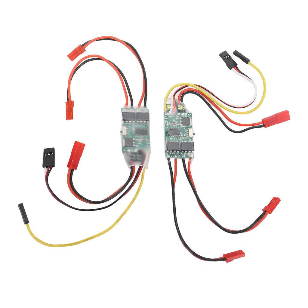 2PCS Brushed ESC Двусторонний Двунаправленный Водонепроницаемый 5A Дифференциальный ESC Электронный Регулятор Скорости