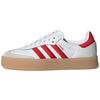Женские кроссовки Sambae White Scarlet Gum Cloud-White Better-Scarlet ID0438