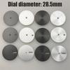 Круглый циферблат часов с текстурой песка 28,5 мм, пустые циферблаты для механизма NH35/ NH36/ NH34, аксессуары для DIY, без/одинарный/двойной календарь