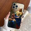 Кейс Johannes Vermeer для iPhone 16 15 13 12 Mini 11 14 Pro Max Чехол для iPhone 16 15 XR X XS MAX 7 8 Plus