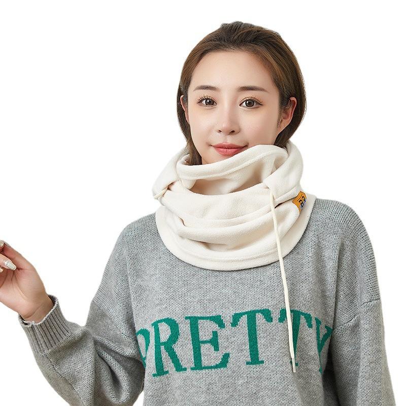 Men and Women Outdoor Cycling Masks for Neck Protection and Cold Protection Integrated with Velvet Face Protection Ski Pullover Hat