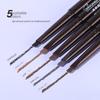 Maioli Dual-Tip Rotating Eyebrow Pencil – Waterproof, Sweat-Proof, Long-Lasting, Non-Smudging Triangular Design.