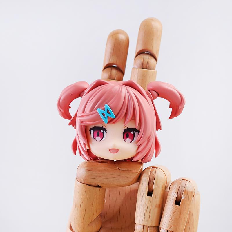 OB11 Сменная головка Девочка Головка для тела Obitsu11 GSC 1/12 BJD Головка куклы Тело куклы Девочка Милая Нежная Головка куклы