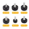 10Pcs Furniture Legs Anti-slip Foot Riser Adjustable Height Plastic Base Table Cabinet Leg Pad Feet Leveler Floor Protector