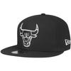 Кепка Snapback Chicago Bulls черно-серая - NEW ERA - 9Fifty - Спортивная одежда