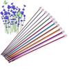 11 Pcs/ Set Crochet Hooks Needle Set Assorted Colors Tunisian Afghan Aluminum Knitting Needles Tools Kit