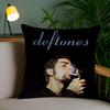 Подушка с принтом группы D-Deftones, мягкая, короткий плюш, двусторонняя печать, декор для дома, машинная стирка, наволочка, подарок