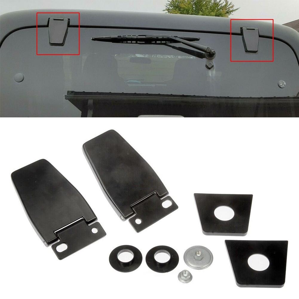 For Jeep Wrangler YJ TJ 87-06 Liftgate Glass Hinges Stainless 926-119 5013722AA