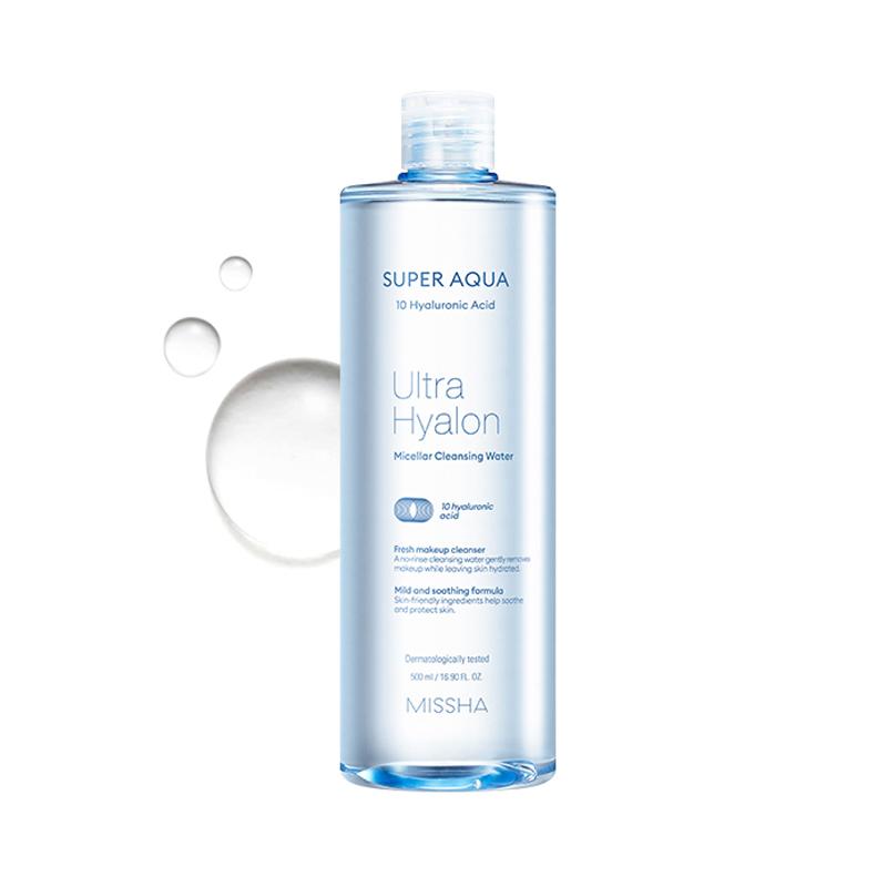 MISSHA Super Aqua Ultra Hyalron Micellar Cleansing Water 500ml