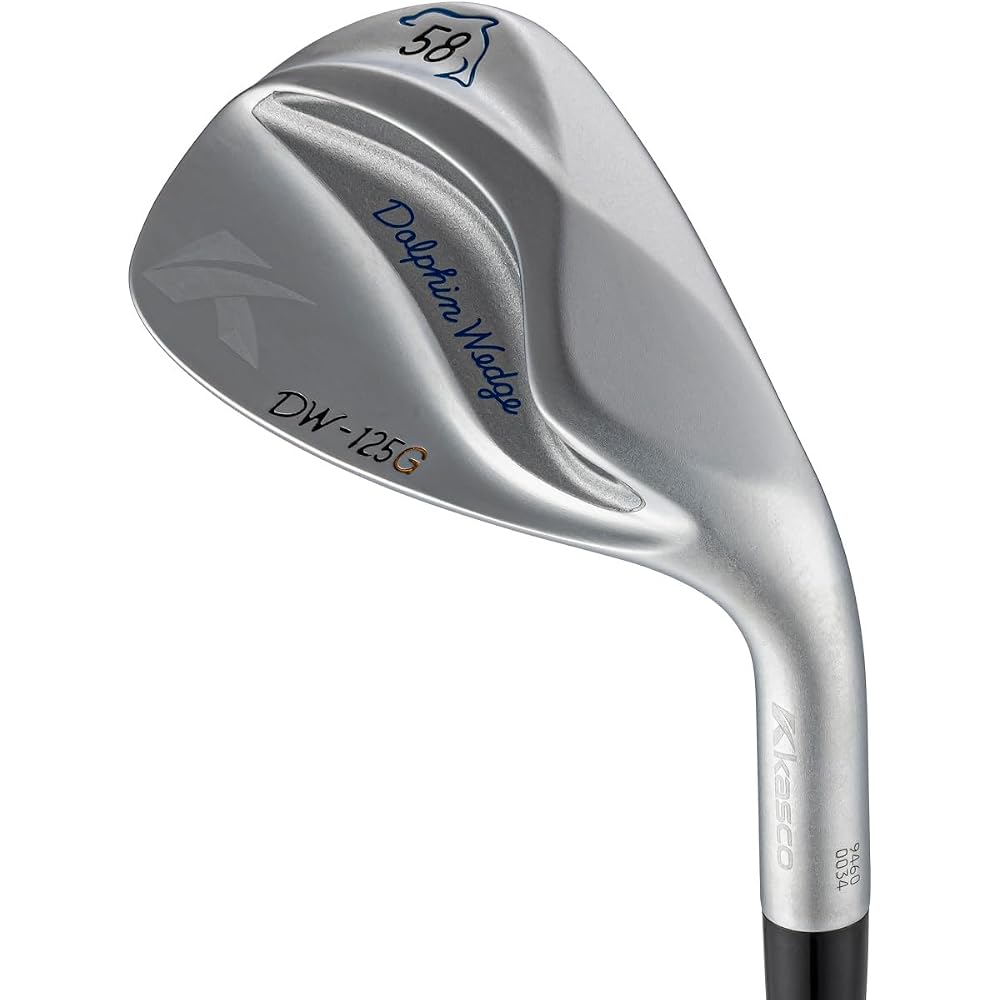 Kasco Dolphin DW-125G Wedge 58 Градусов Полу-Гусиная Шея Гольф-Клуб