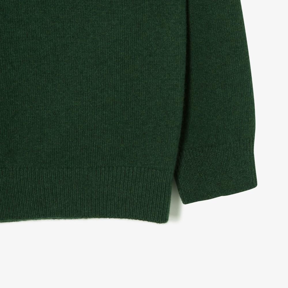 Lacoste Мужской кардиган с V-образным вырезом из тонкой шерсти AH660E-55NYZP