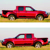 4× Car Side Body Decals DIY Stickers Universal for Pickup Removable