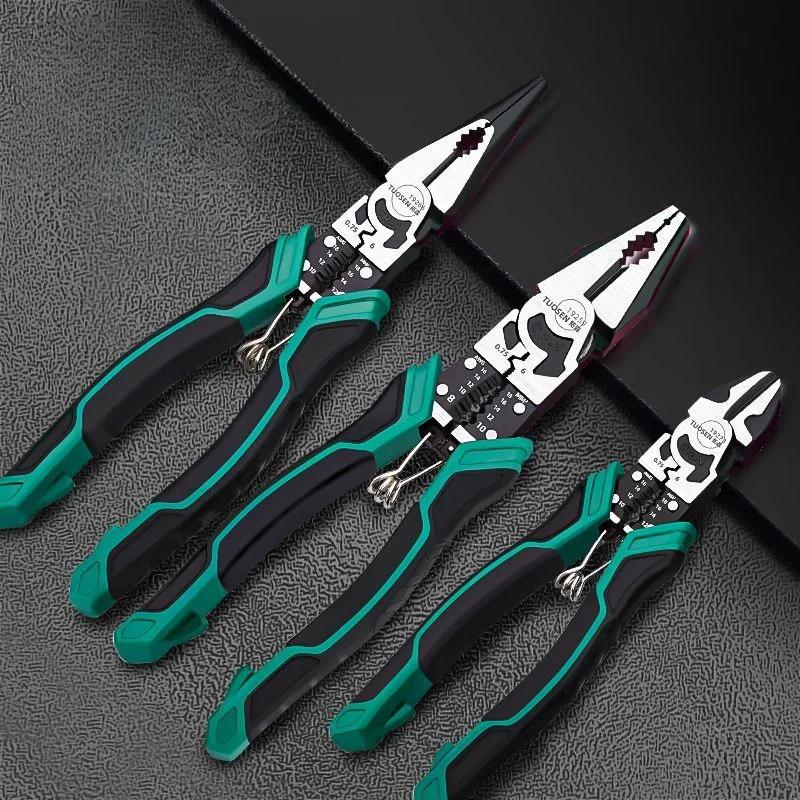 Multifunctional Universal Diagonal Pliers Needle Nose Pliers Hardware Tools Universal Wire Cutters Electrician Wire Pliers Set