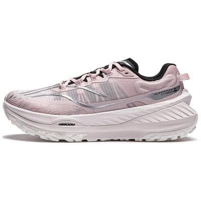 Li Ning Lu Da Technology Da Silk Stable Shock Absorbment Anti-Slip Wear Resistance Support Rebound Low-Top Running Shoes Women Running Shoes ARNU004-2