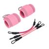 Ankle Resistance Bands Portable Glutes Exercise Equipment Ankle Resistant Band Set with Cuffs for Hip Leg Training Workout