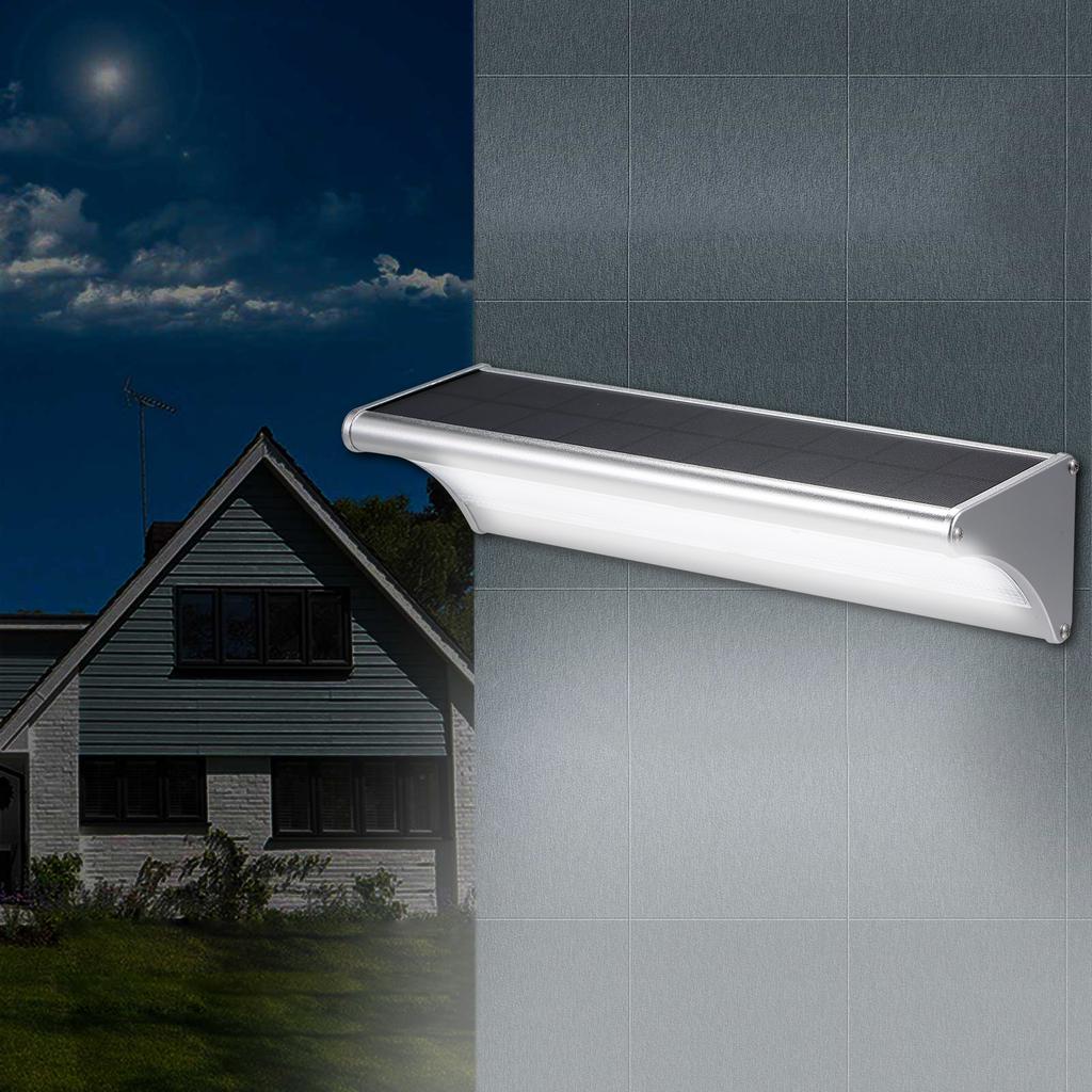 Neoglint солнечный настенный светильник радар с датчиком движения уличный водонепроницаемый садовый светильник из алюминиевого сплава