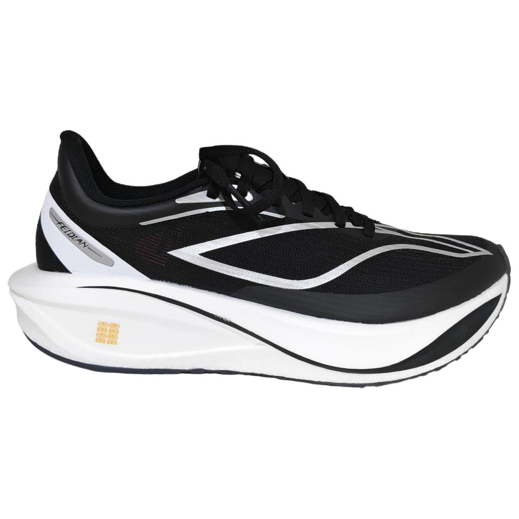 Мужские беговые кроссовки Li Ning Feidian 5 Challenger, низкие, черные с белым, ARMV001-26