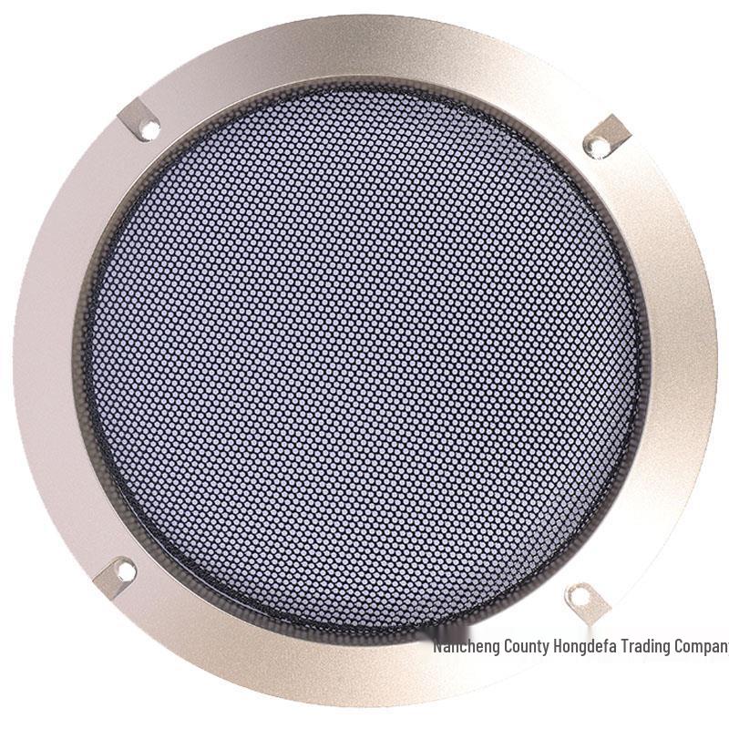 Metal Speaker Grille: Protective & Decorative Rings for 2-inch to 10-inch Speakers