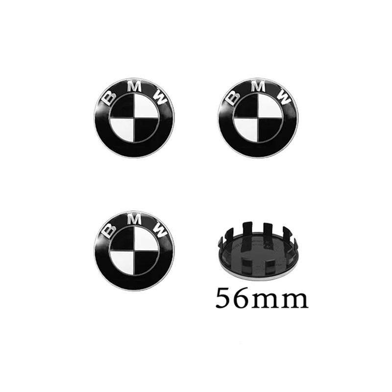 4pcs 68mm 56mm Wheel Center Cover Wheel Hub Center Integrated Cover Logo For BMW E36 E46 E90 E60 E39 F30 F20 X5 E70 E53 G30 E91