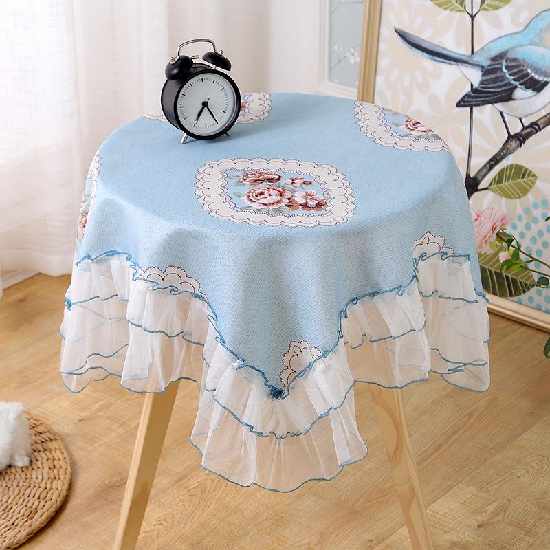 European Style Lace Tablecloth Dining Table Cover Tablecloth Square Table Sweet Lace Tablecloth Coffee Table Square Table
