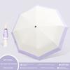 Sunshade Umbrella for Boys and Girls, Color-Matched, High-Looking, Foldable, Dual-Purpose, Fully Automatic Sun Protection and Uv Protection Umbrella