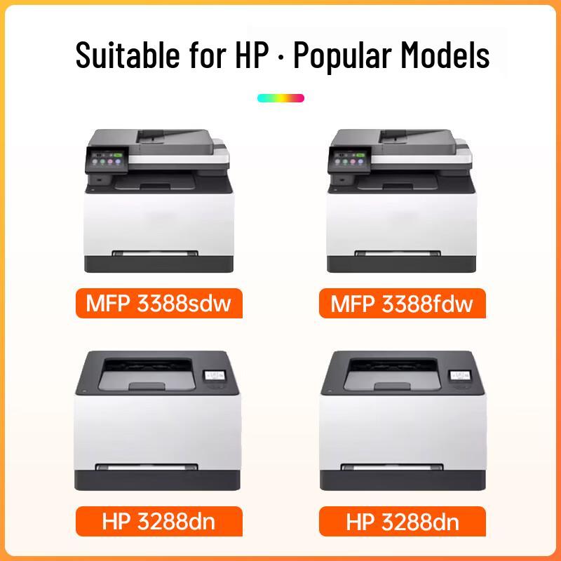 Совместимый черный тонер-порошок для серий HP 3388, 3288, 3203, 3303