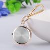 Clip Watch Pocket Watch Ladies Analog Cat Nurse Watch Waterproof Keychain Watch Rose Gold Fashion Accessory