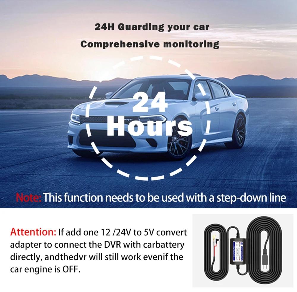 Четырехканальный видеорегистратор 1080P Видеорегистратор HD 1080P Передняя Внутренняя Задняя Инфракрасная камера ночного видения для зарядки автомобиля Камера заднего вида