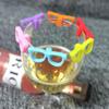 6Pcs Silicone Glasses Shaped Wine Glass Marker Drinking Cup Identifier Goblet