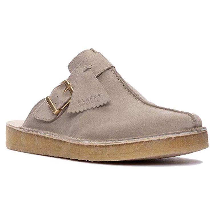 Clarks Originals Trek Mule Sand Suede (Womens) Women Sneakers Brown 26168576