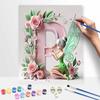 Disney Oil Painting Painting Art Tinkerbell Cultivating Gifts Home Decoration