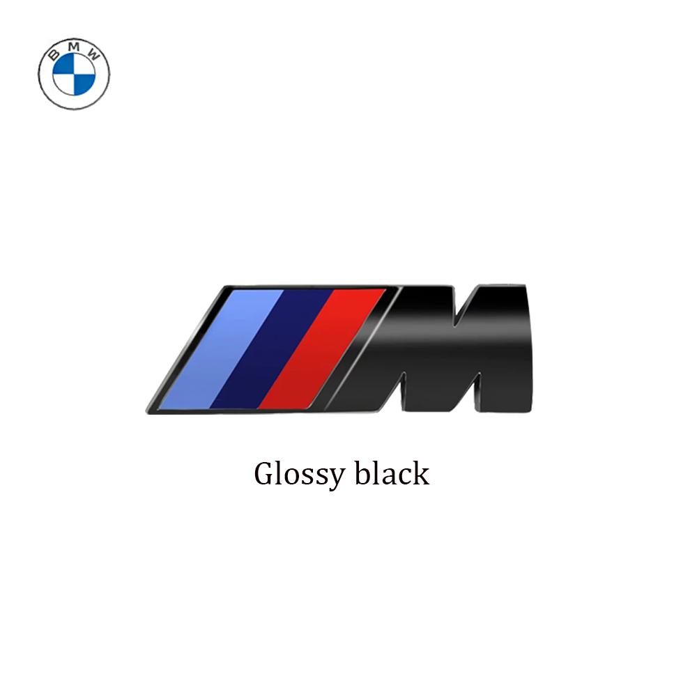 YTMX4 Hot For BMW 1pcs BMW M Emblem 3D Car Fender logo Rear Trunk Sticker For BMW E39 E46 E36 E90 G20 G30 E60 G22 F30 F20 X3 X5 X6 M A