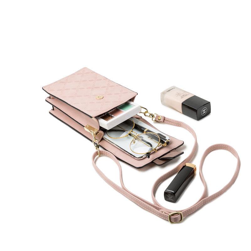 Маленькая квадратная сумка на одно плечо Prettyzys Pureti Retro - универсальная сумка для мобильного телефона через плечо